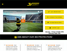 Tablet Screenshot of hoffmanexterminating.com
